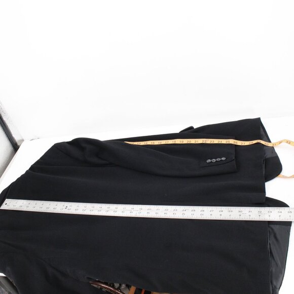 Nordstrom x Loro Piana Sport Coat Men's 48L Classic Cashmere Two Button Black - Picture 7 of 14